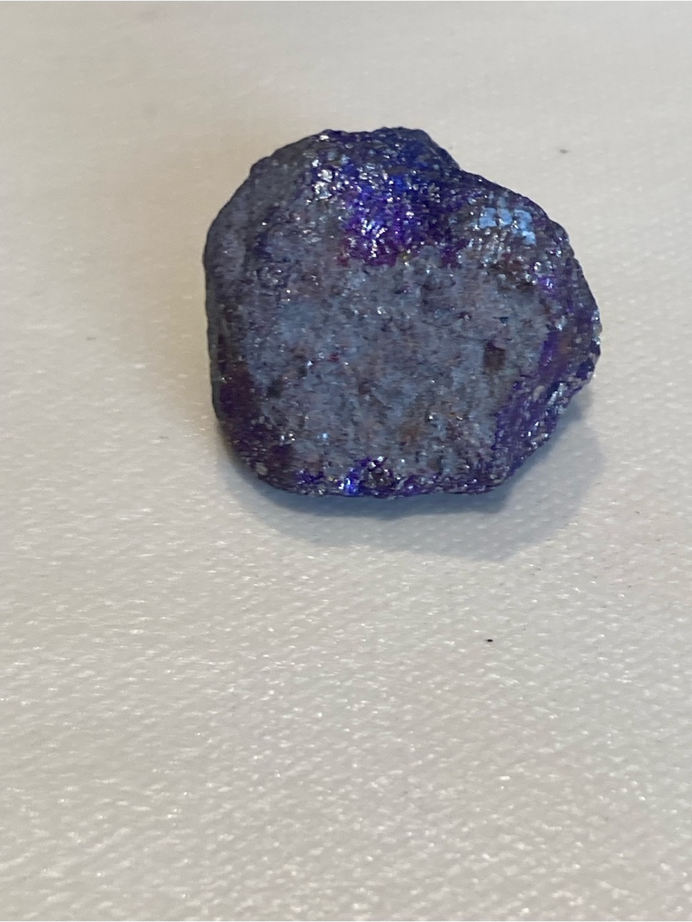 Peacock Ore Iridescent Blue Decorative Accent Stone - Home Accents - Picture 4 of 7